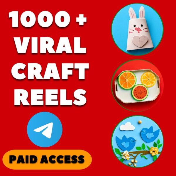 1000+ Viral Crafts You’ve Never Seen – Join the Paid Channel Now!